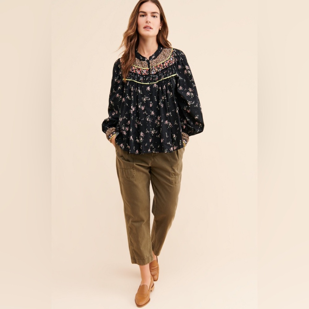 Free People Paloma Printed Blouse - Picture 3 of 7
